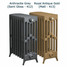CI-RG-6-D-12-13 - Royal Georgian 6 Column Cast Iron Radiator H760mm x W1766mm CI-RG-6-D-12-13 - Royal Georgian 6 Column Cast Iron Radiator H760mm x W1766mm